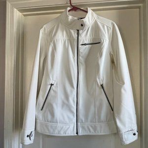 Mountain Hardware White Jacket XL Women's Aviator Style